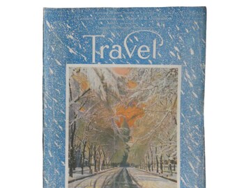 Vintage Magazine Travel - december 1917 - Californië, Colorado en picturale reis door Nederland - 48 pagina's, kortstondig