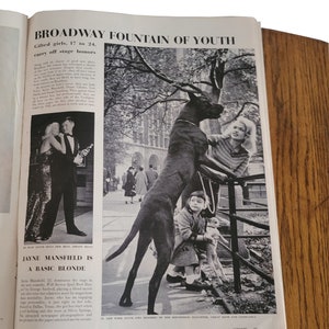 Vintage Life Magazine Broadway Acting Stars Plus Many Political Articles and More Plus 1950s Advertising November 21 1955 image 2