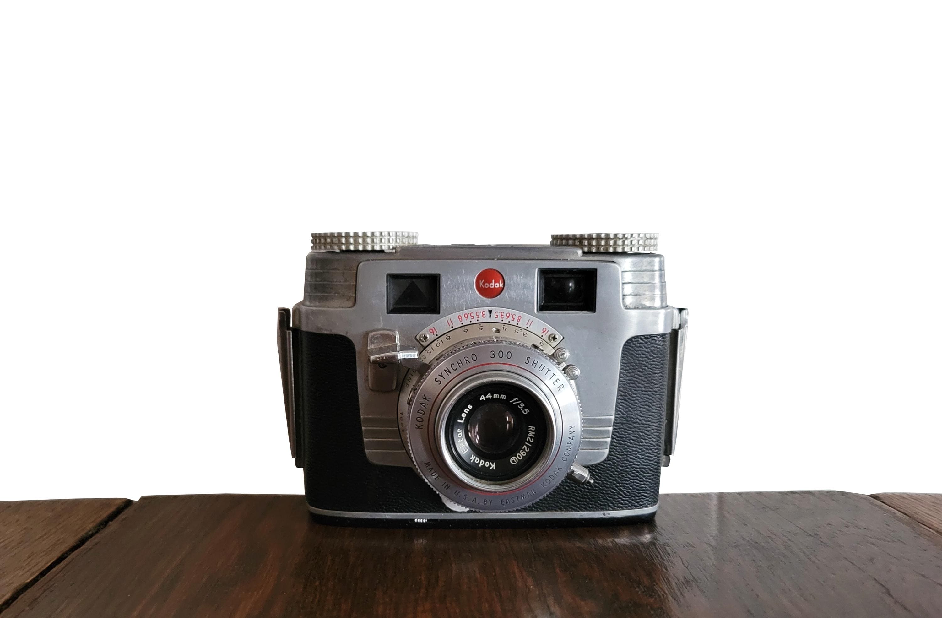 Vintage Camera Kodak Signet 35 Film Camera With Leather Case