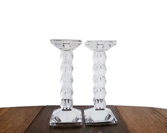 Candelieri Vintage Waterford Crystal Decor - Marquis by Waterford Set di due candelieri - Vintage Decor