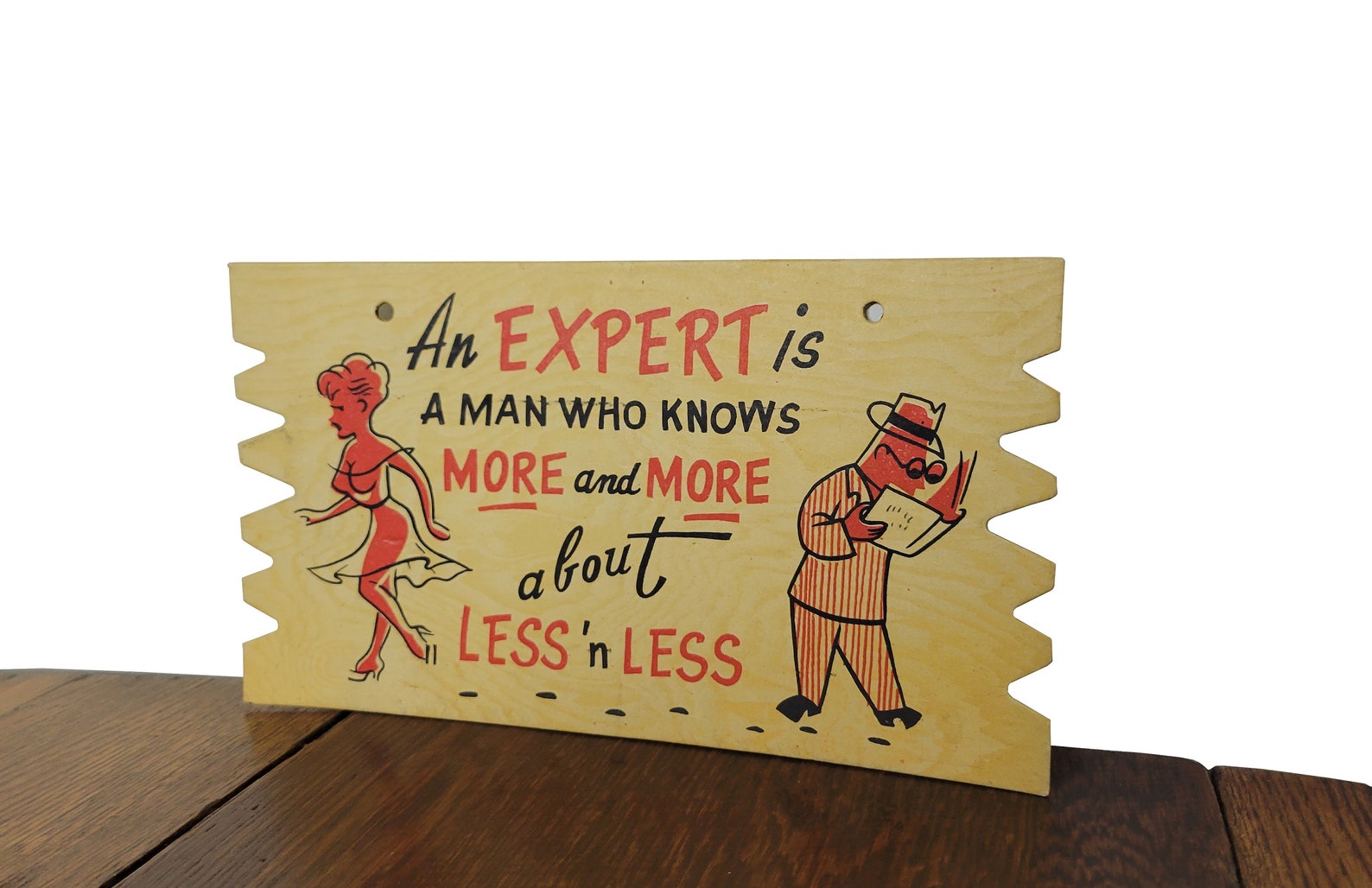 Vintage Postcard 1950s Komic Kard Humor - Thick Cardboard - Made in ...