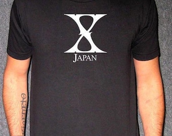 Rare!! Japanese Band X-JAPAN World Tour Live in Yokohama Tee Shirt