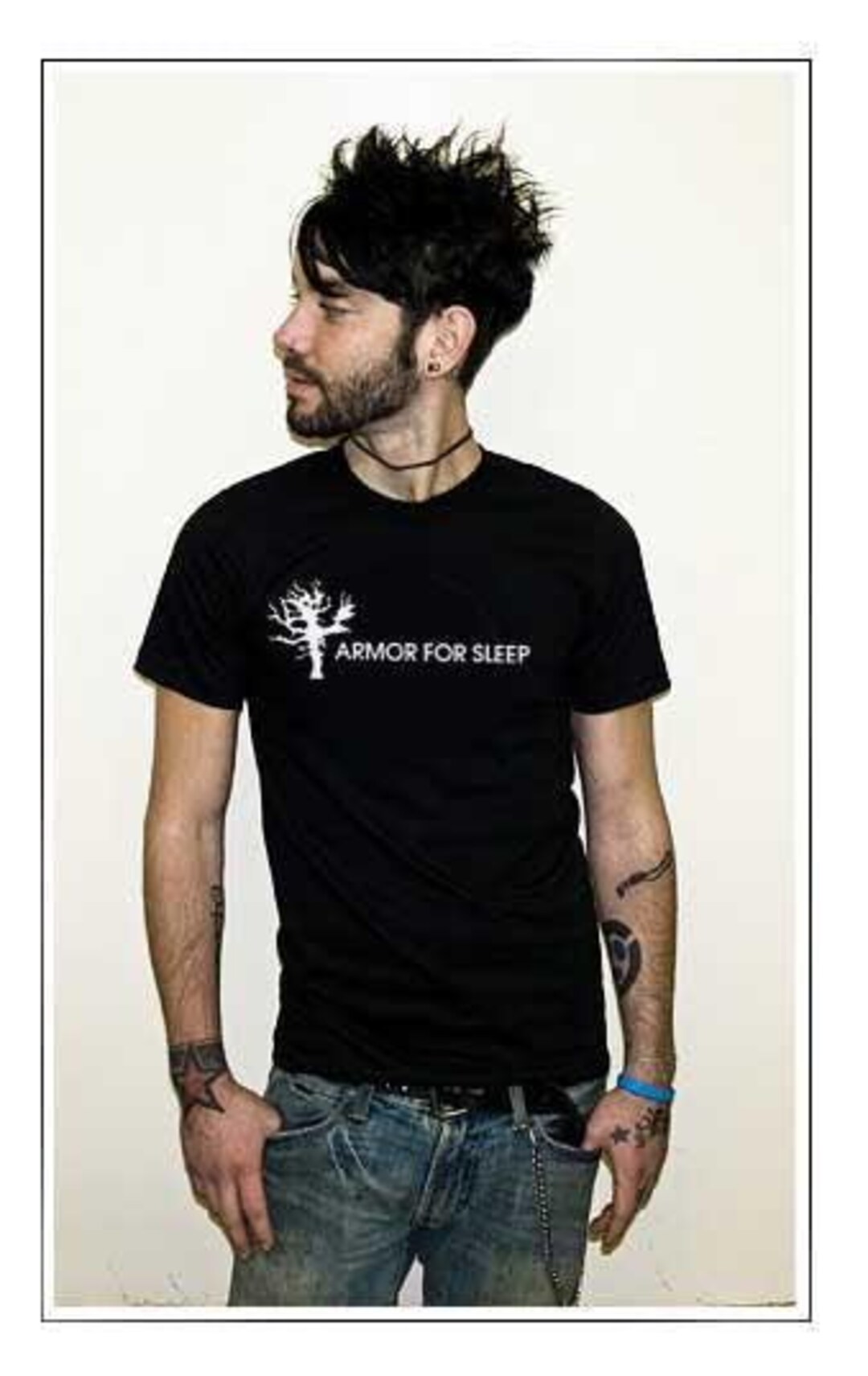 Armor for Sleep T-shirt: Emo Punk Tree Graphic - Indie Band Merch, Soft ...
