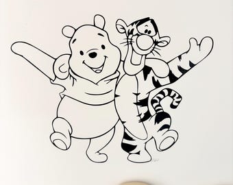 Winnie the Pooh vinyl decal wall sticker