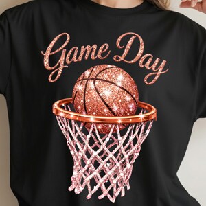 Basketball PNG, Basketball Game Day PNG, Basketball Mama PNG, Basketball Mom Sublimation, Coquette Basketball Shirt Design, Digital Download