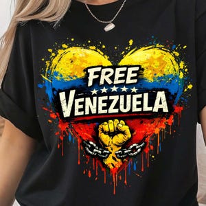 Gratis Venezuela hjärta PNG, Venezuela hjärta PNG, Venezuela flagga hjärtdesign, Venezuela, Venezuela Pride PNG, Latinamerikanskt kulturarv digital nedladdning bild 6