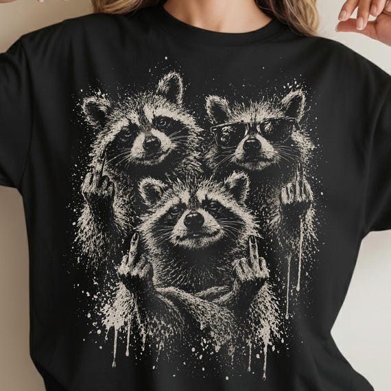 Funny Raccoon PNG, Sarcastic Raccoon PNG, Trash Panda Png, Sassy Raccoon Png, Peeking Raccoon PNG, Sublimation Download, Digital Download