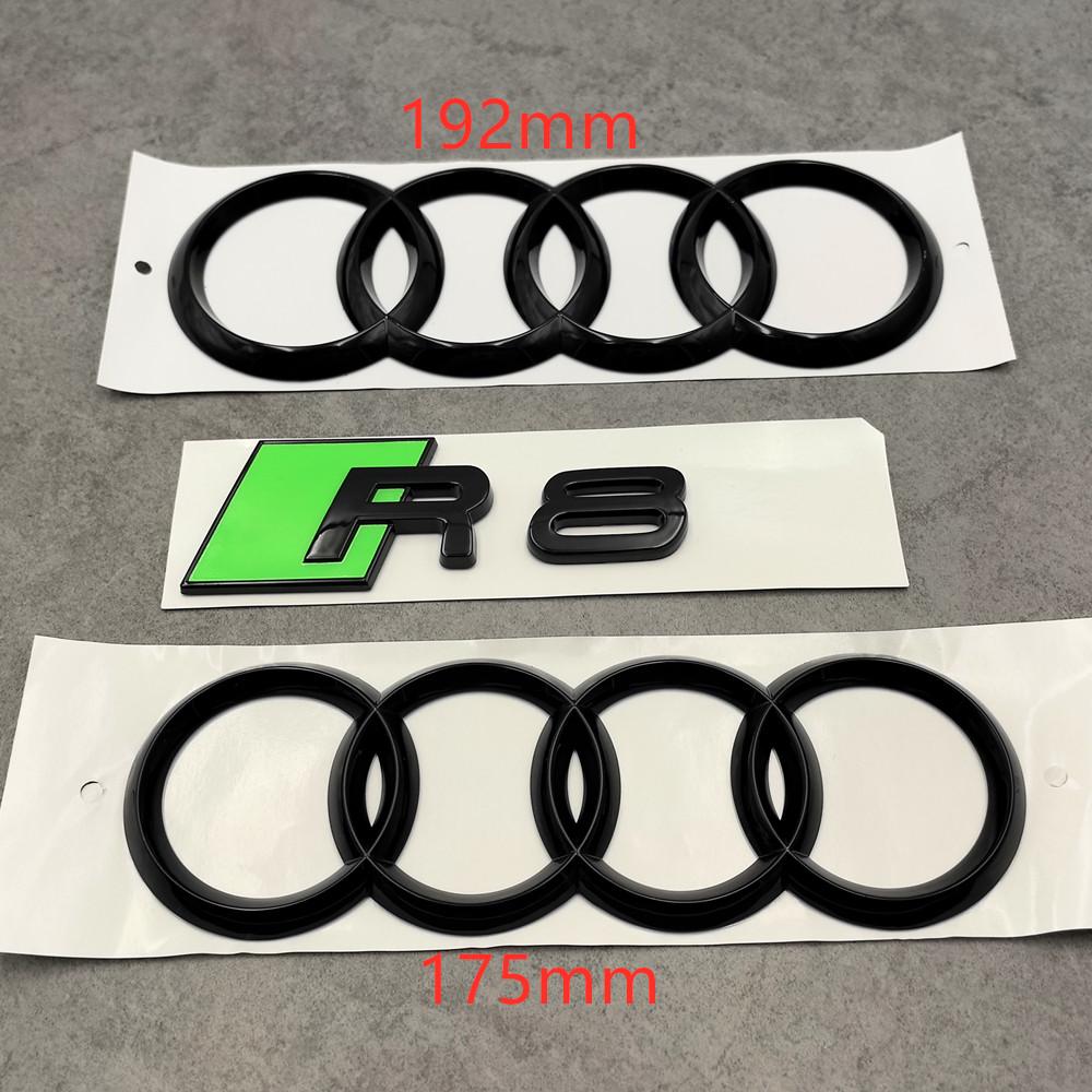 Gloss Green Black Audi 175mm Front Rings 192mm Rear Rings R8 Rear ...