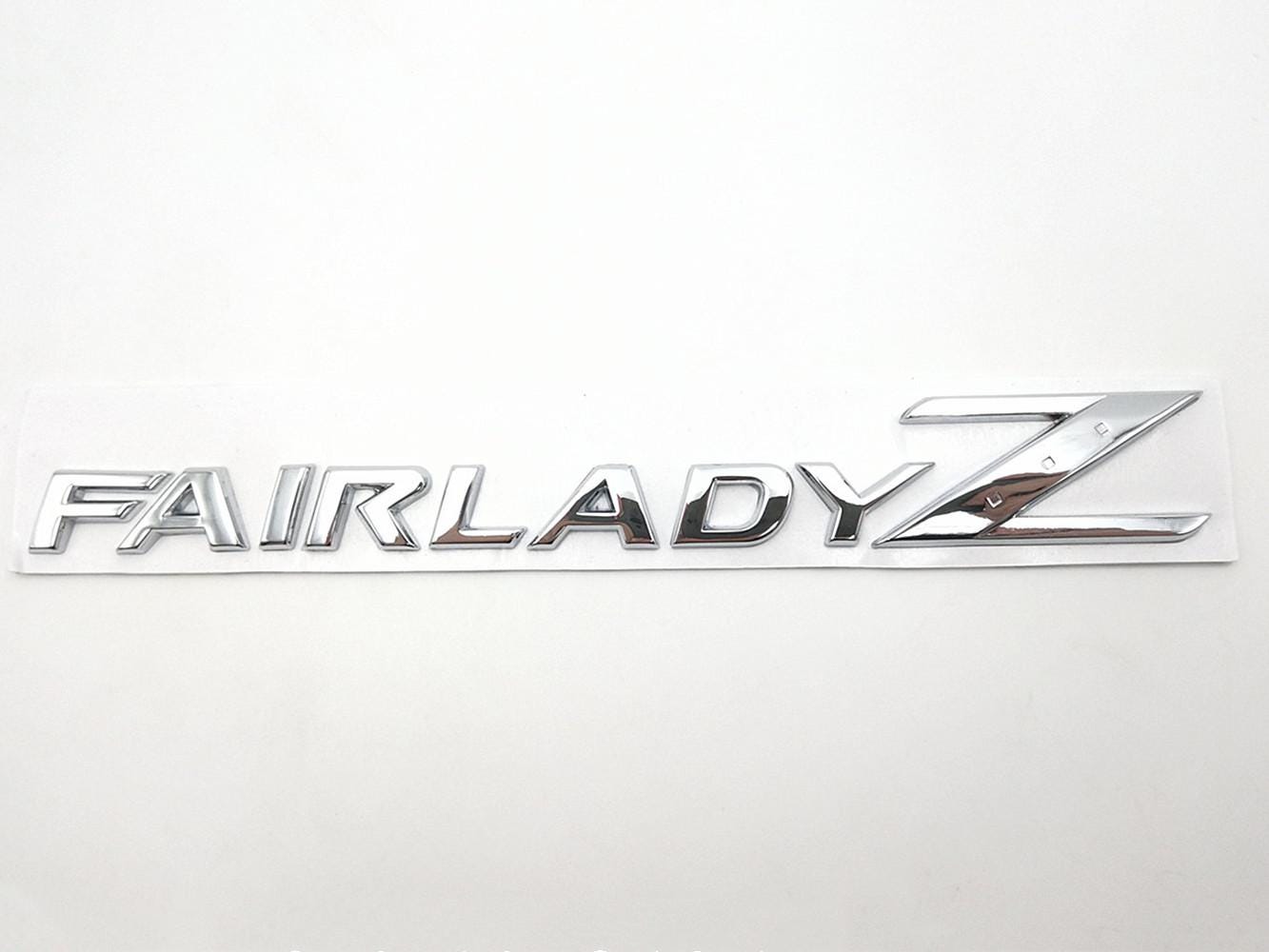 Metal Chrome Fairlady Z Rear Emblem Badge for Nissan 370Z 350Z Z34 Z33 ...