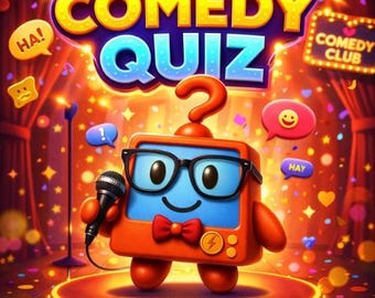 Comedy Quiz Pack – UK Trivia Game (Printable & Digital Download)