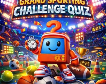 Grand Sporting Challenge Quiz Pack - UK Sports Trivia (Printable & Digital Download)