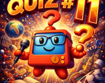 General Knowledge Trivia Quiz Pack #11 | Printable Pub Quiz Game (Instant Download)
