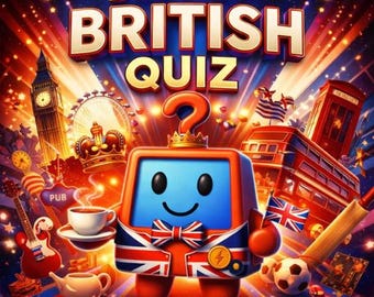 British Quiz Pack – UK Trivia Game (Printable & Digital Download)