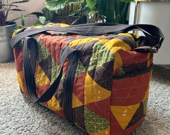 Patchwork Quilt Duffel Bag