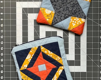 Pair of Patchwork Pouches