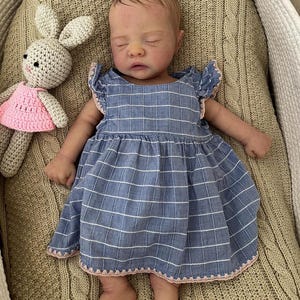 Full Body Silicone Preemie Reborn Baby Girl – Handcrafted  with COA and Deluxe Box Opening