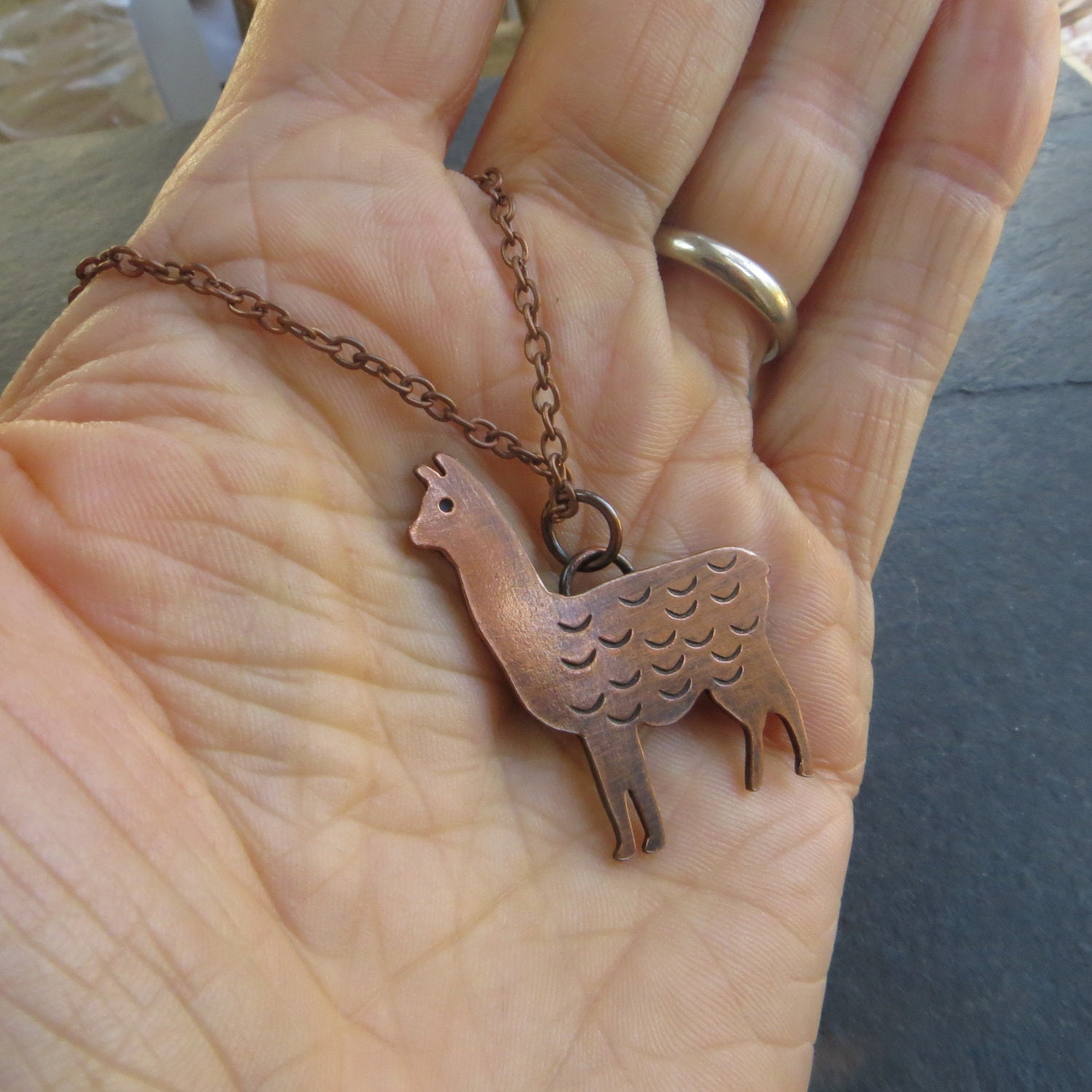 アルパカさん専用ネックレス alpaca to hana／アルパカトハナ】sakura no