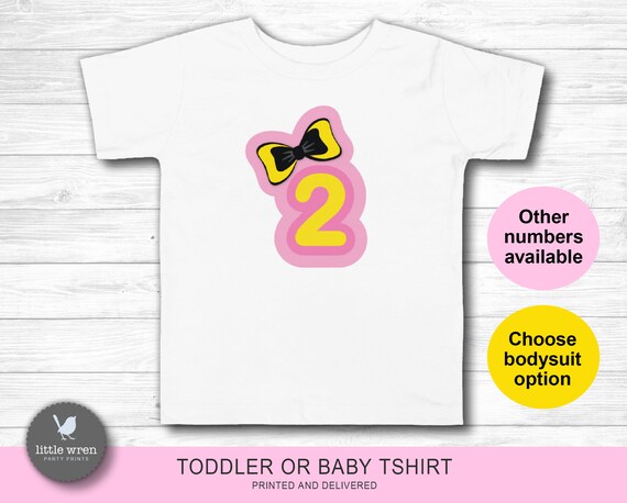 wiggles 1st birthday outfit