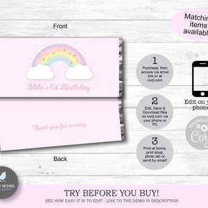 Rainbow Chocolate Wrapper INSTANT DOWNLOAD Pastel Rainbow - Etsy