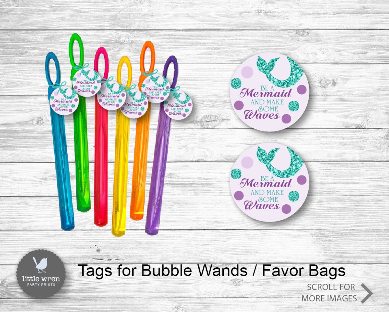 Mermaid Party Decorations Mermaid Party Printables Drink - Etsy