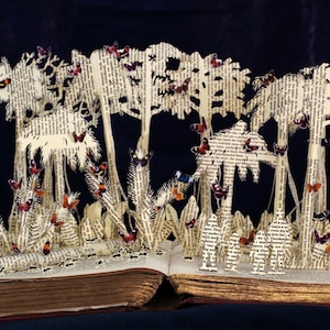Vlinderbos Verjaardag wenskaart boek kunst regenwoud