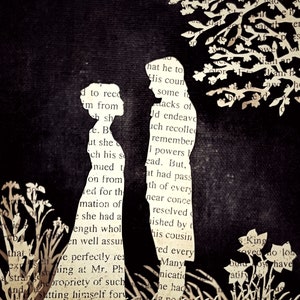 Stolz und Vorurteil Jane Austen Mr Darcy und Elizabeth Geburtstagskarte