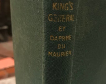 The Kings General Vintage Book by Daphne Du Maurier - First Edition Published London 1946 -  Very Good Condition Collectable Copy