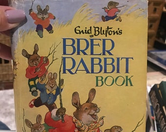 Vintage Enid Blyton First Edition Book Brer Rabbit - 1963 Copy in Good Condition - Collectable Childrens Books - Storybooks