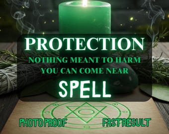 Incantesimo di protezione, rimozione del malocchio, purificazione dell'energia negativa, rimozione degli incantesimi, scudo spirituale