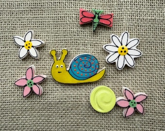 Handmade Garden Snail