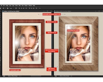 Photo Frames Creator for Adobe Photoshop & Photoshop Elements