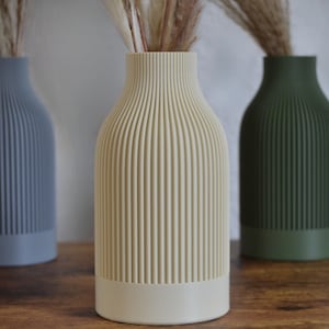 Moderne Japandi vaas STL | Minimalistische 3D-printvaas