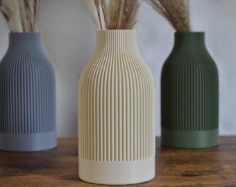 Moderne Japandi vaas STL | Minimalistische 3D-printvaas