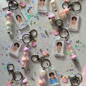 Stray Kids 5’CLOCK fan meeting authentic ID photo keychains