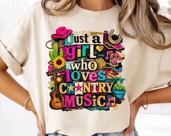 Musique country rétro PNG, conception de sublimation de cow-boy occidental (téléchargement numérique)