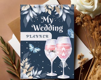 Elegant Wedding Planner Organizer – Bridal Keepsake for Couples