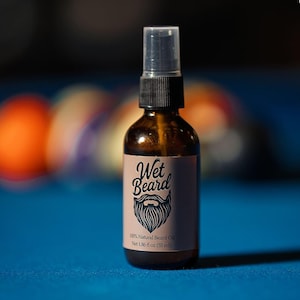 Wet Beard Original Scent Beard Oil, Net 1.86 fl oz (55 ml)