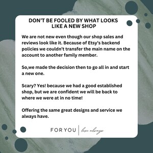 DON'T BE FOOLED BY WHAT LOOKS LIKE A NEW SHOP