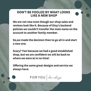 DON'T BE FOOLED BY WHAT LOOKS LIKE A NEW SHOP