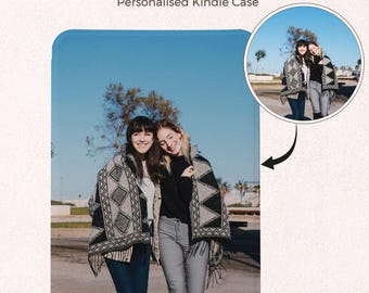 Upload Your Own Photo Kindle Case – Personalised Picture Cover for Paperwhite 11th 12th 2024, Kobo Libra Colorsoft, Oasis, Custom Photo Gift