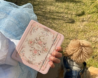 Custom Pink Romantic E-Reader Cover，Personalized Kindle Paperwhite 11th/12th Gen, Kobo Case, Cozy Reading