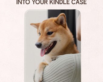 Personalised Photo Kindle Case for Paperwhite 11th/12th Gen, Kobo & Oasis, Custom Cover with Hand Strap, Your photo kindle custom case