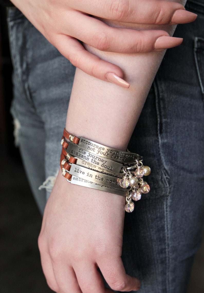 Life's a Journey Soul Journey Bracelet Camper Bracelet Etsy