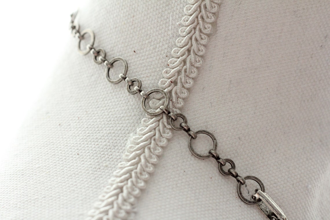 Necklace Converter Chain Bracelet Into Necklace Silver Etsy