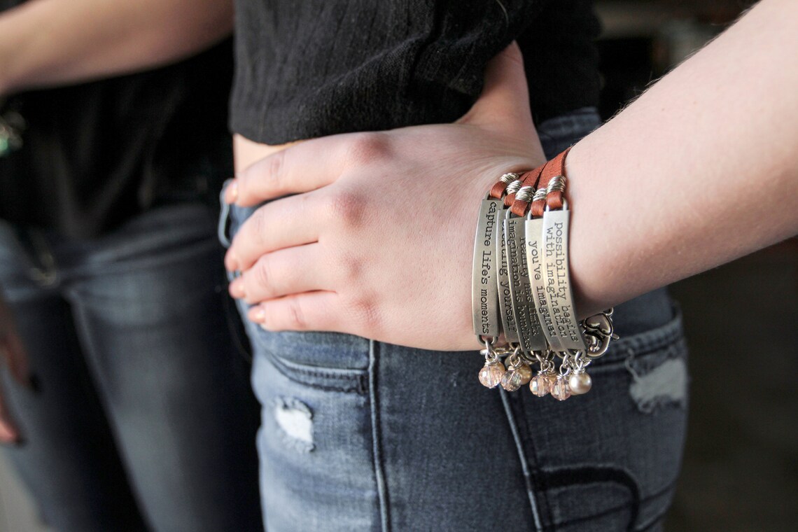 Life's a Journey Soul Journey Bracelet Camper Bracelet Etsy