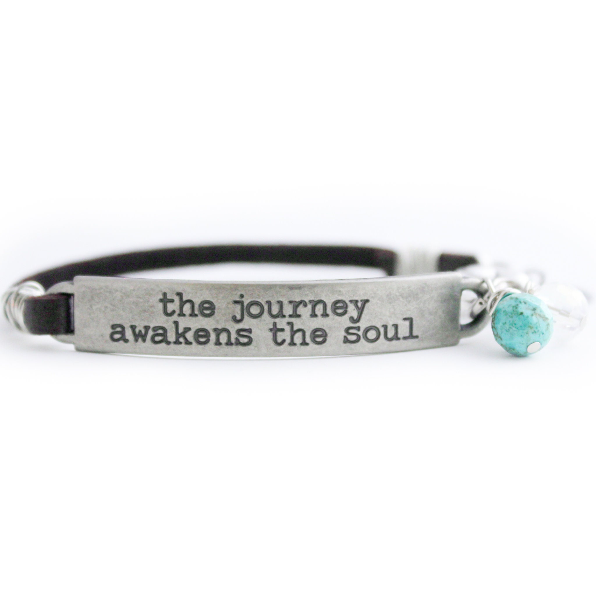 Sterling Silver Quote Bracelet - 'Congratulations'