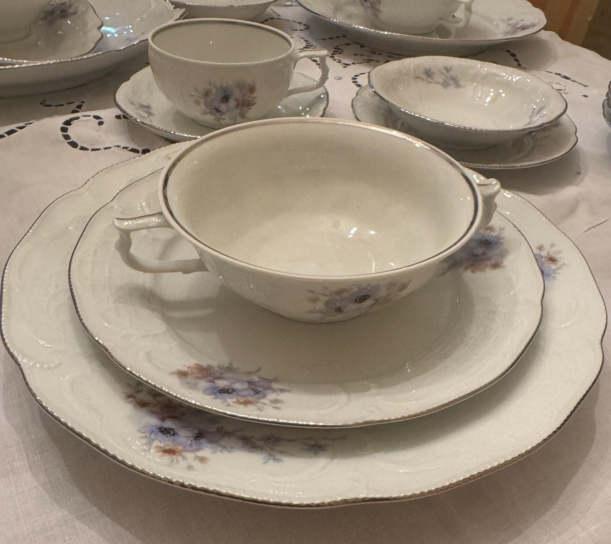 Rosenthal Roses Vintage Rosenthal Classic Rose Porcelain China Set - 8 Place Settings ...