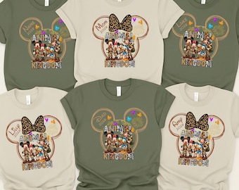 Personalized Disney Animal Kingdom 2026 Shirt, Matching Family Disney Trip Tee, Animal Kingdom Trip Tee, Disney Custom Animal Kingdom Tee