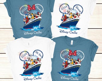 Camiseta familiar a juego para el crucero Disney, camiseta grupal del crucero Disney 2026, camiseta personalizada para el crucero Disney, camiseta personalizada para la familia Disney a juego
