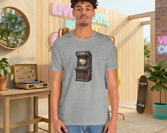 Retro Arcade Shirt – Insert Coin Gaming Tee, Nostalgie Automat T-Shirt